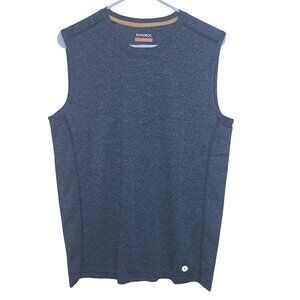 Bonobos Mens Size Medium Heather Navy Core Performance Muscle Tank Tee T Shirt